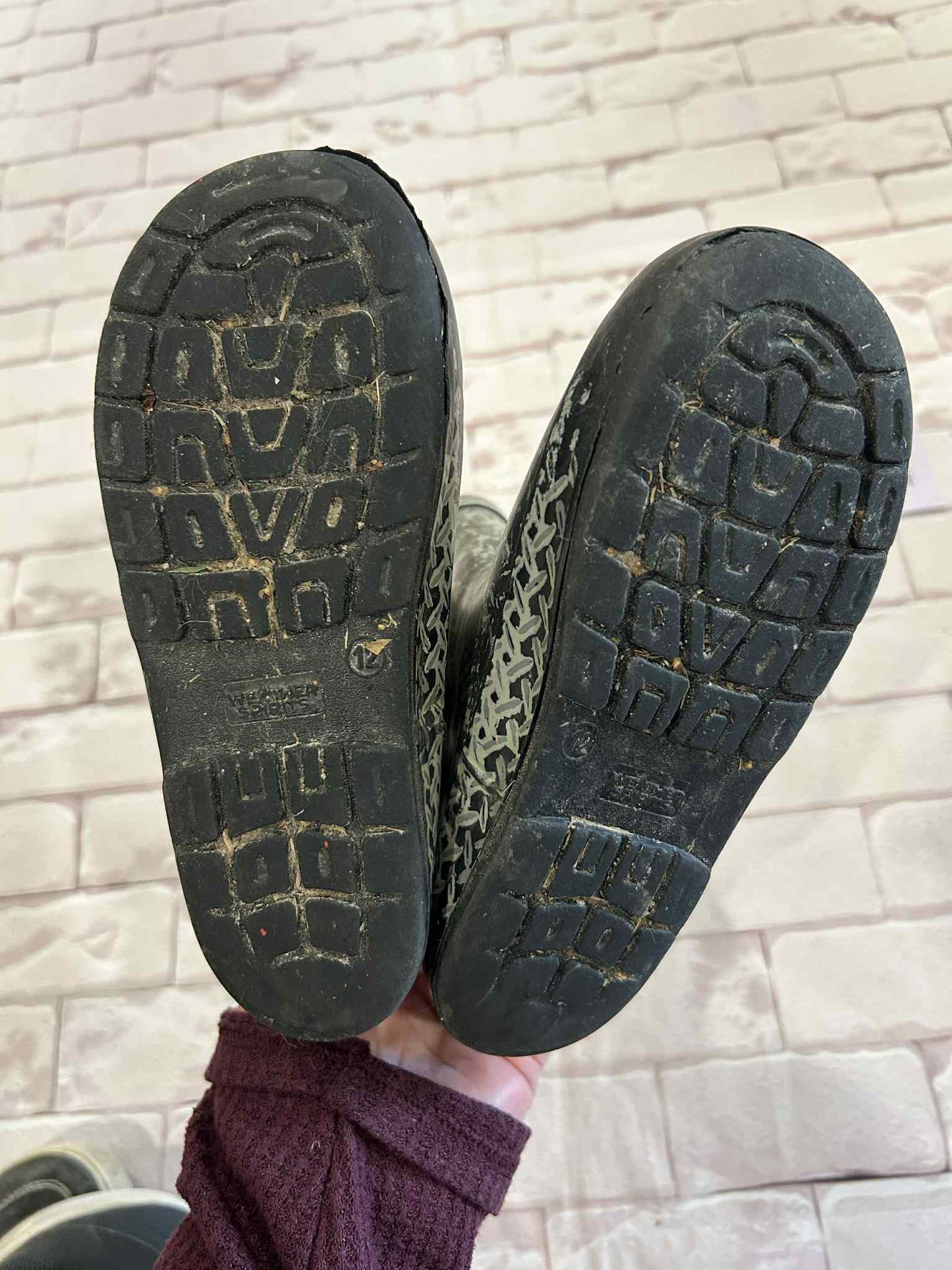 Shoes Size 12 Fleece Lined
