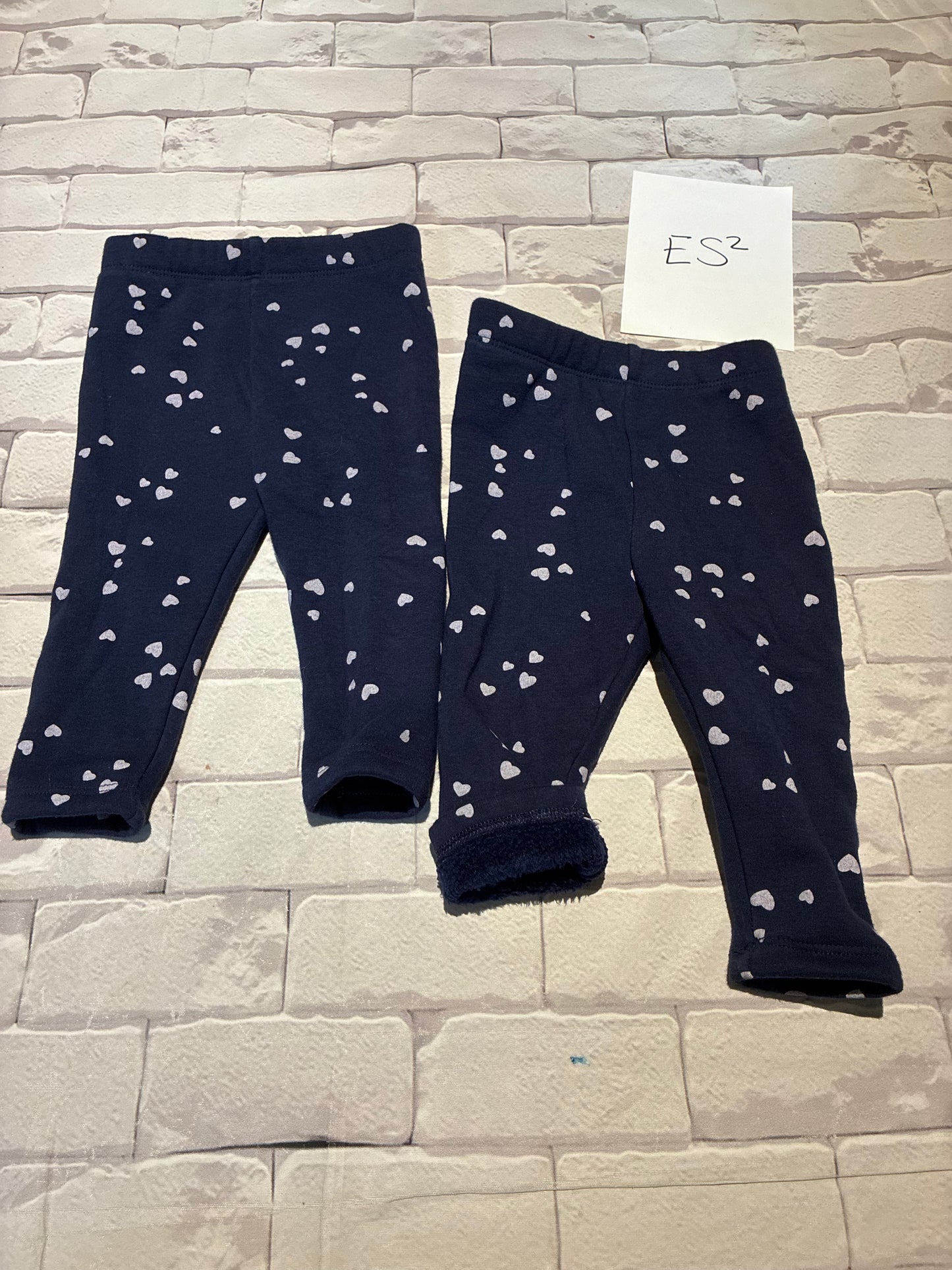 Bottoms Size 6-12m Fleece Lined