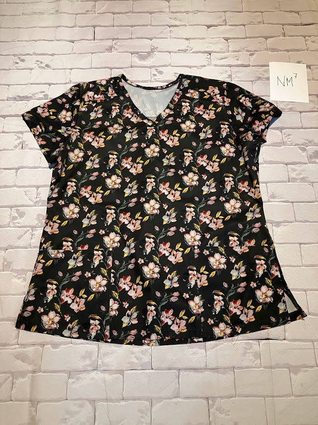 Ladies Top Size L Scrubs