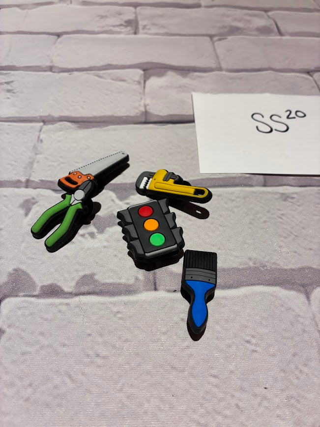 Croc Charms Set of 5 NEW