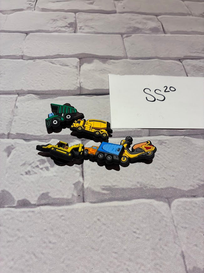 Croc Charms Set of 5 NEW