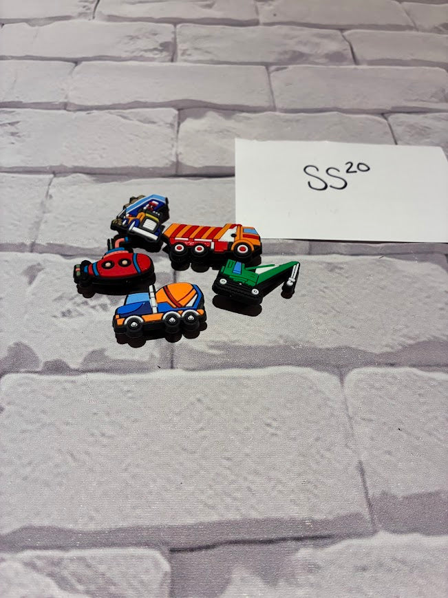 Croc Charms Set of 5 NEW