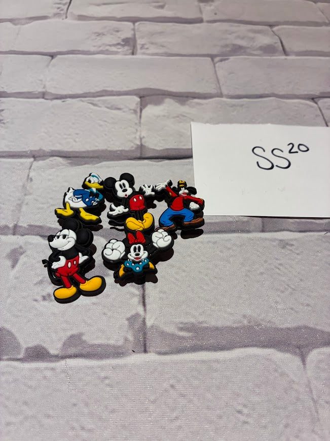 Croc Charms Set of 5 NEW