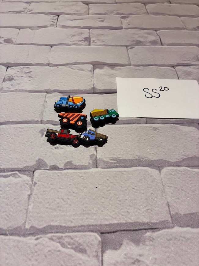 Croc Charms Set of 5 NEW