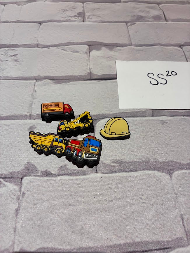 Croc Charms Set of 5 NEW