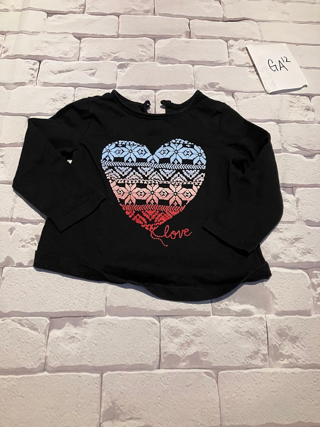 Girls Top Size 6-12m