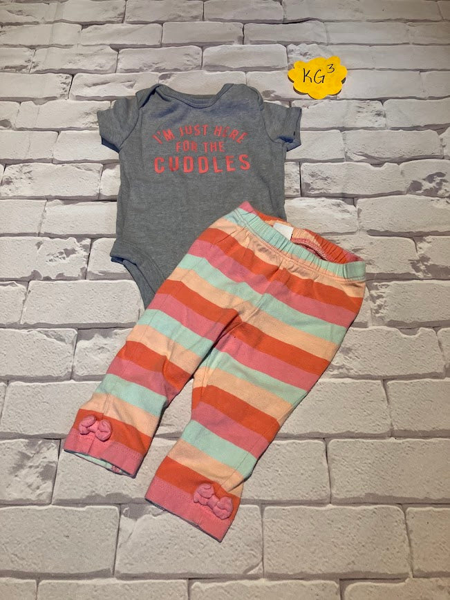 Girls Outfit Size 3-6m