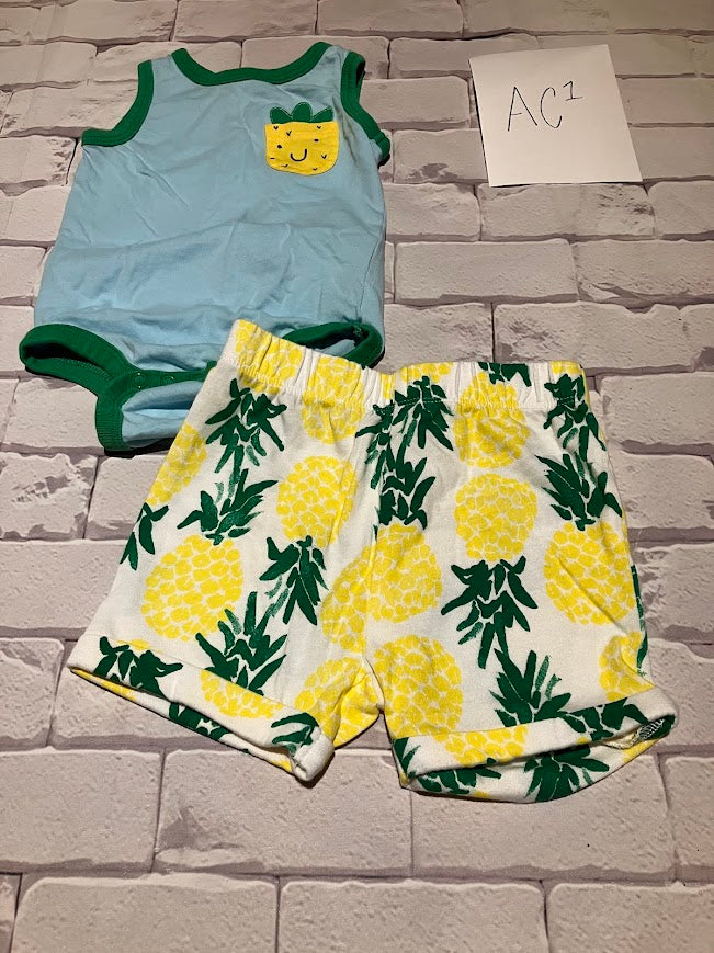 Boys Outfit Size 6-12m