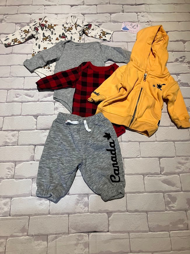 Outfit Size 0-3m