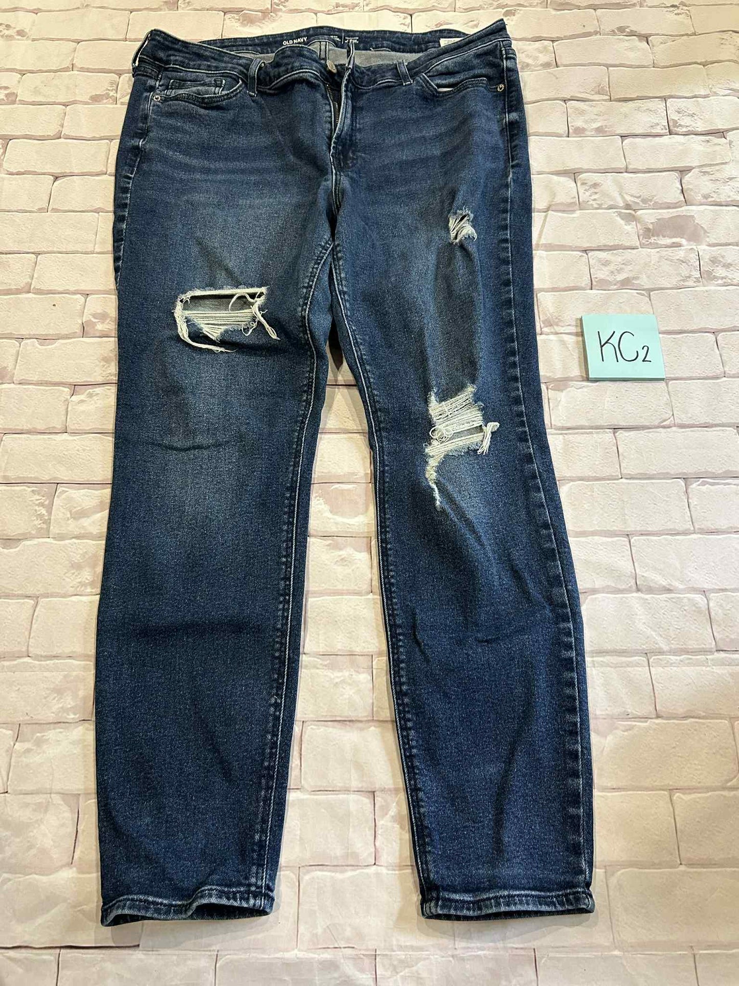 Ladies Bottoms Size 16 Mid-rise Rockstar