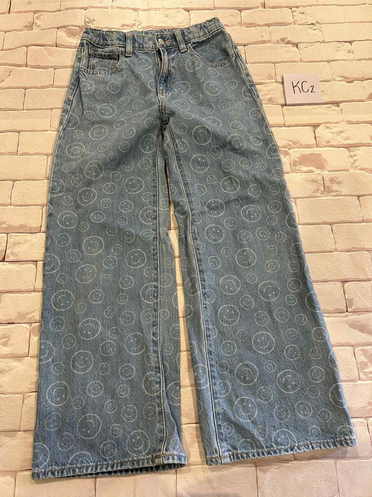 Bottoms Size 12 High-Rise Baggy Wide Leg