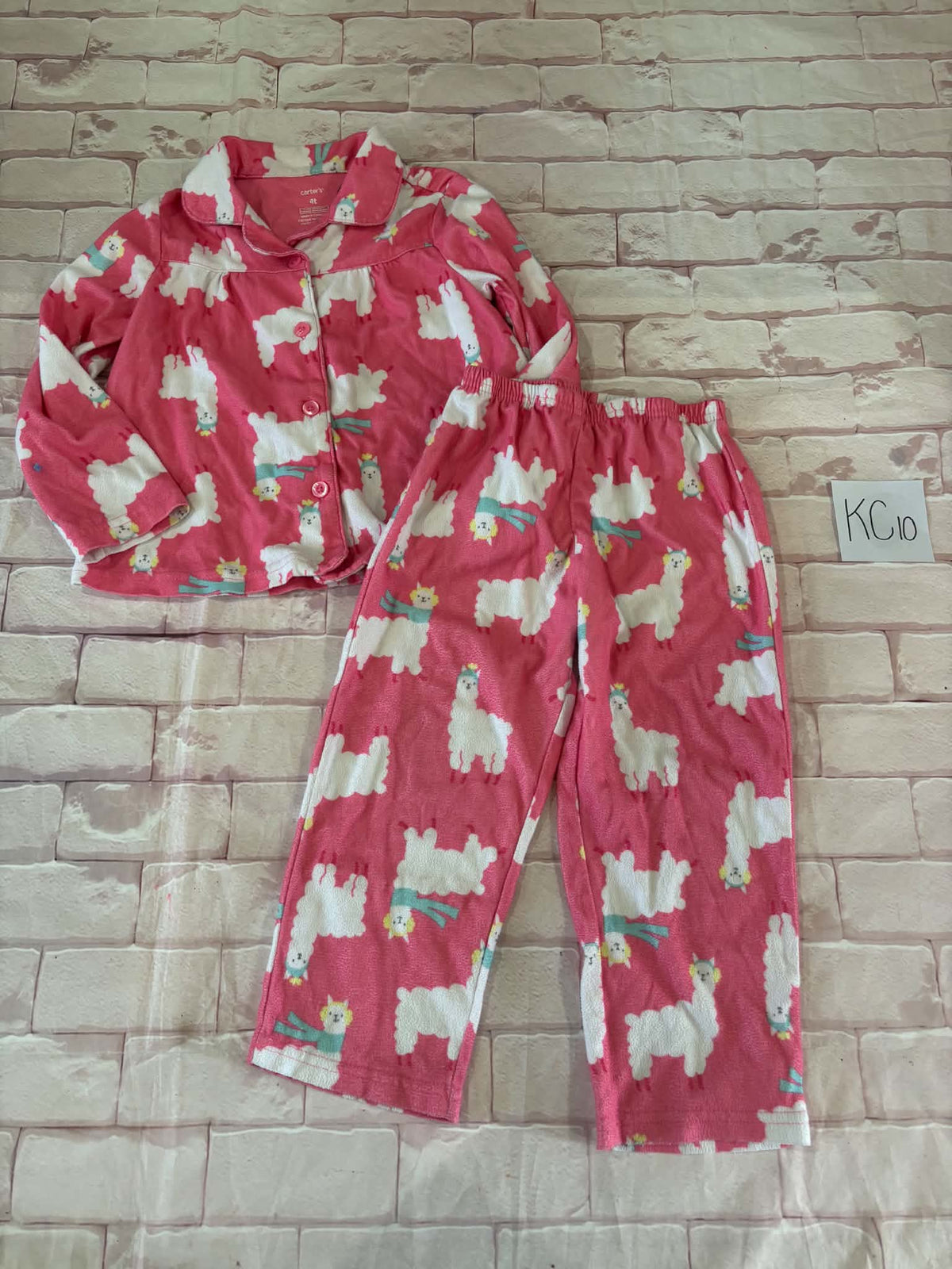 Sleepwear Fleece Size 4 Wash Wear