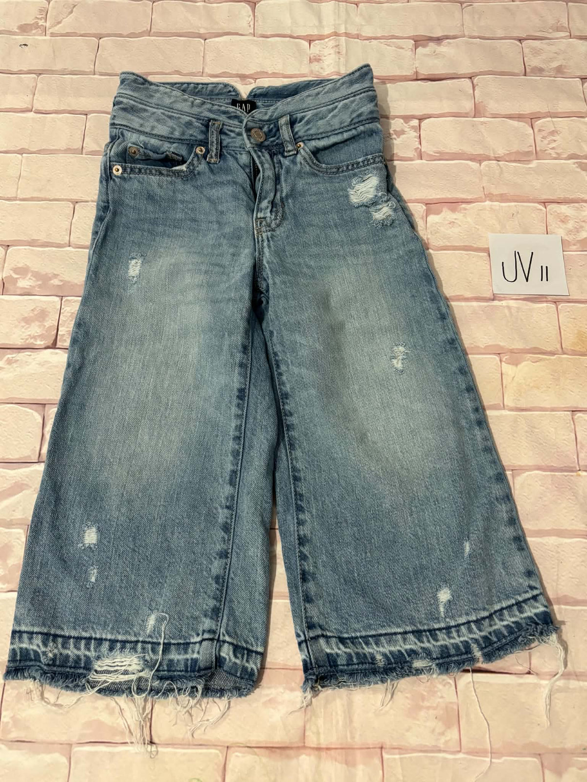 Bottoms Size 6 High-Rise Wide Leg Crop