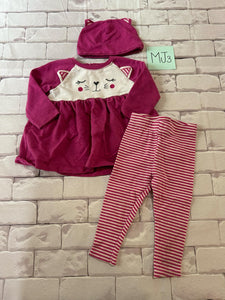 Girls Outfits Size 6-12m Bottoms faint stains