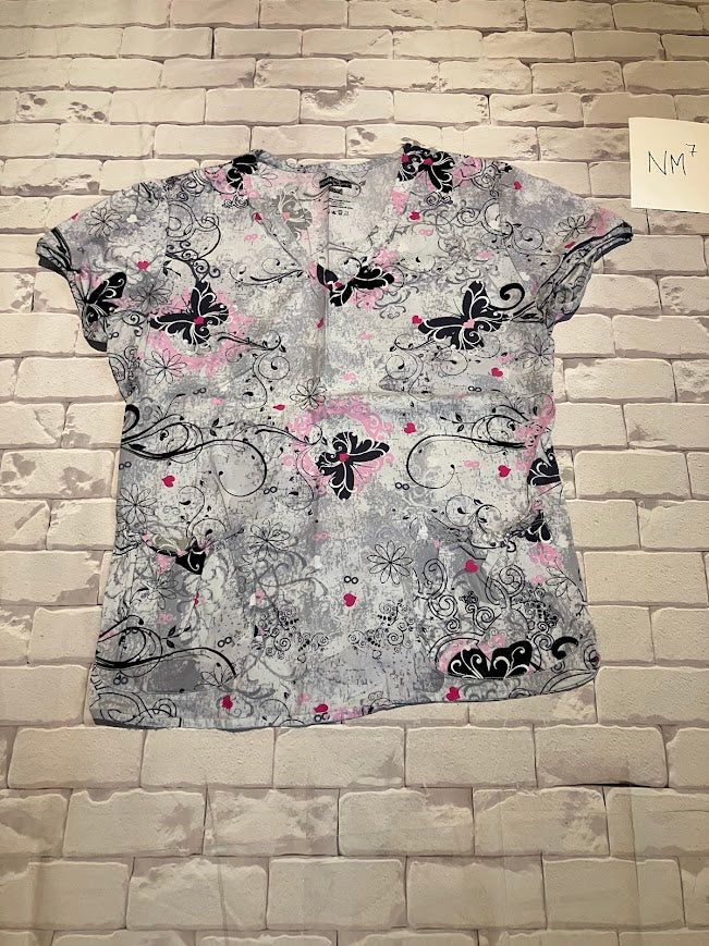 Ladies Top Size L Scrubs