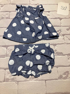 Girls Outfit Size 0-3m