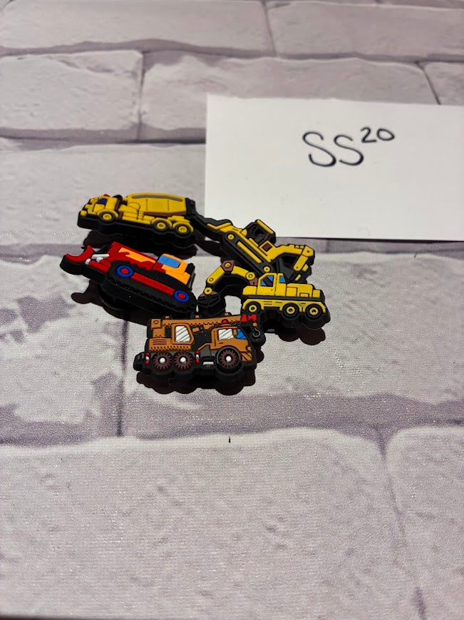 Croc Charms Set of 5 NEW