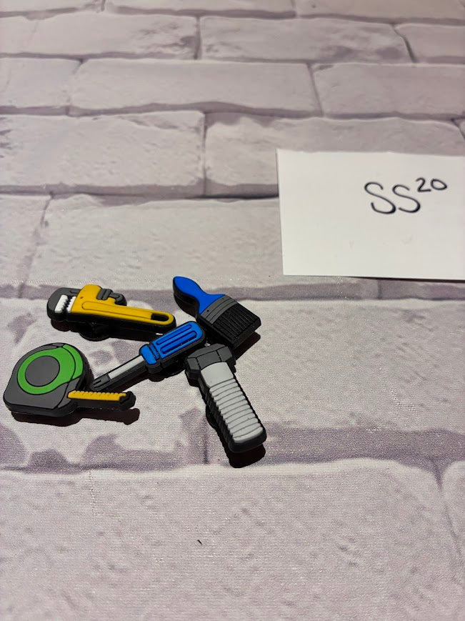 Croc Charms Set of 5 NEW