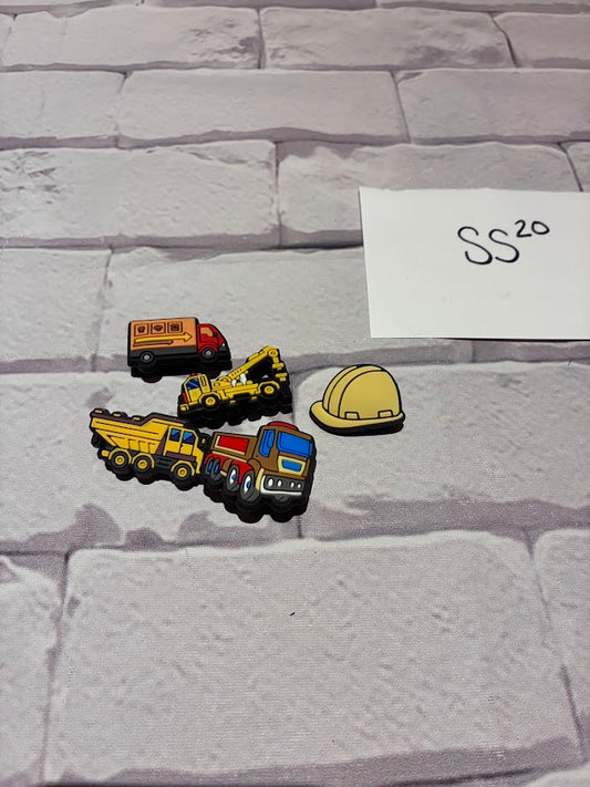 Croc Charms Set of 5 NEW