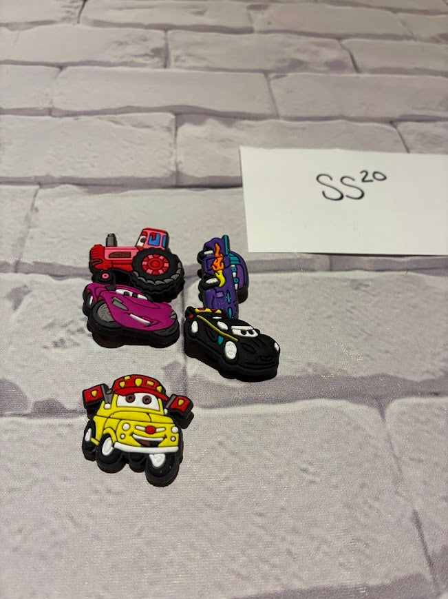 Croc Charms Set of 5 NEW