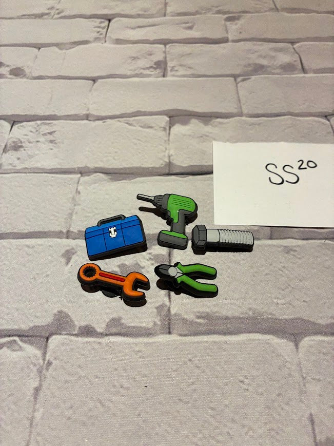 Croc Charms Set of 5 NEW