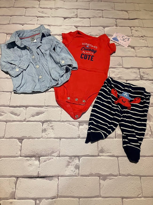 Outfit Size 3m