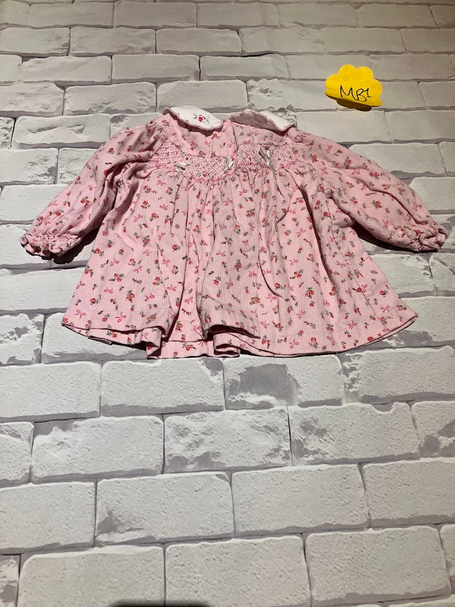 Girls Dress Size 3-6m Vintage