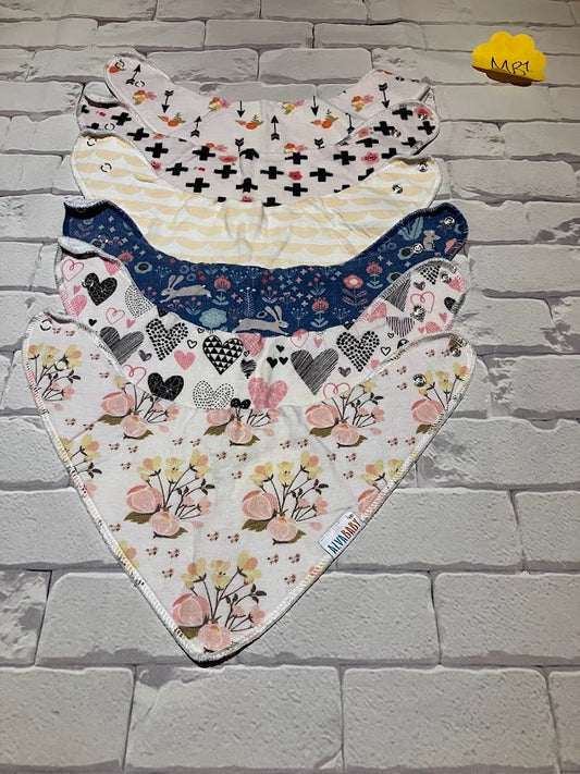 Girls Bandana Bibs