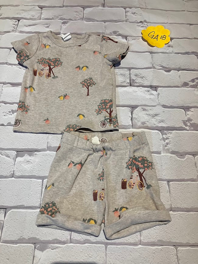 Girls Outfit Size 6-9m