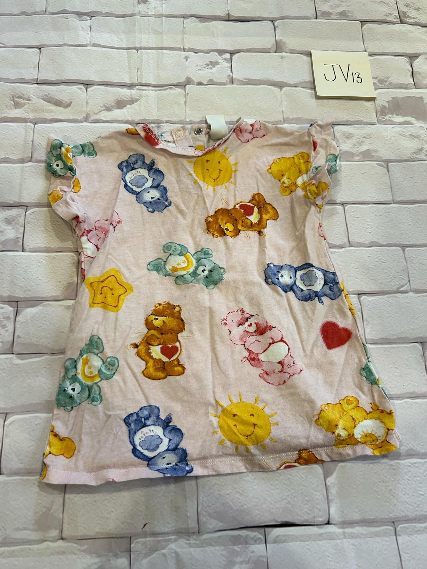 Girls Dress Size 9-12m Small Stain