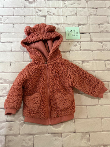 Girls Tops Size 6-9m Fleece