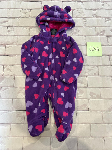 Girls Outerwear Size 0-3m Fleece